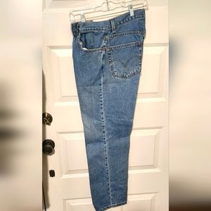 Levi's 505 Men's Regular Fit Jeans Size 34 X 32 Regular Wash